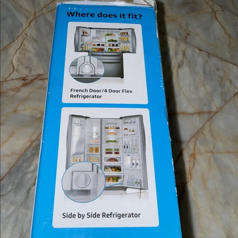 Samsung Refrigerator Water Filter‎ - White and Blue